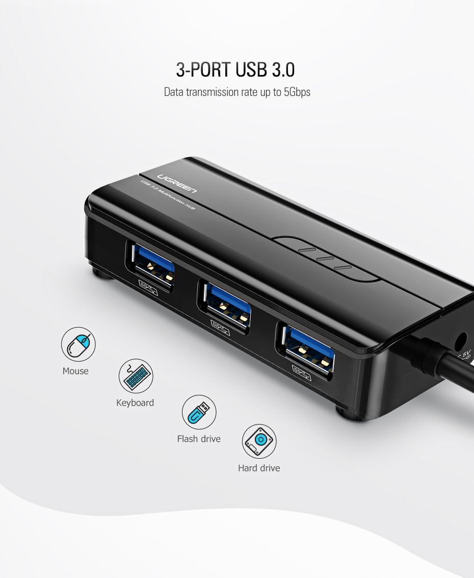 Ethernet Simple 3.0 USB-C Hubs