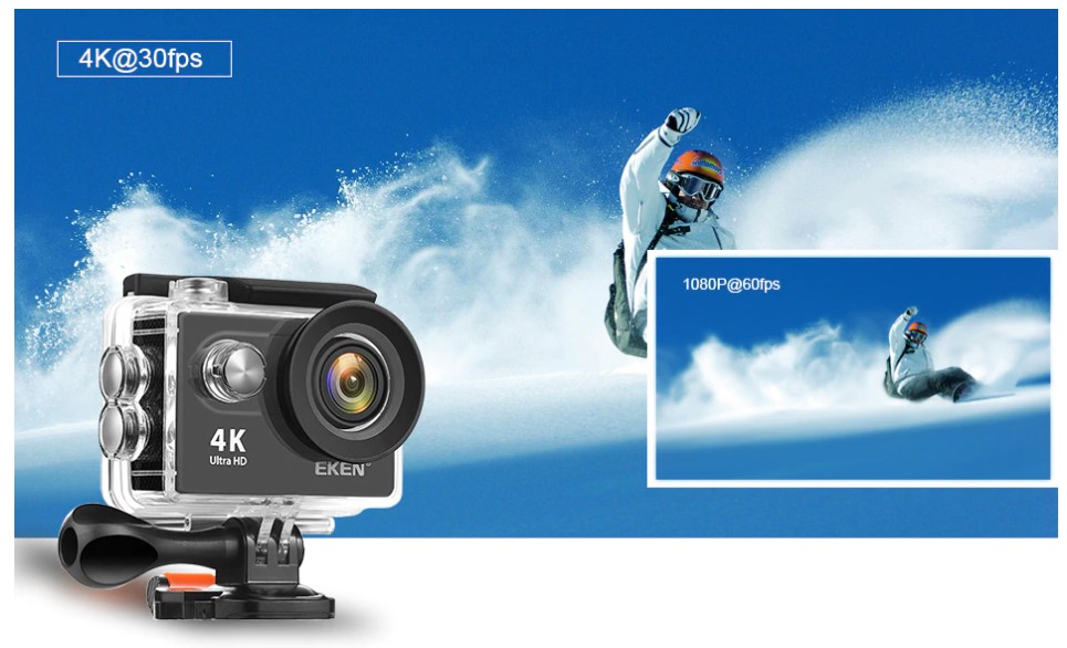 Ultra HD 4K / 30 Fps Waterproof Action Camera